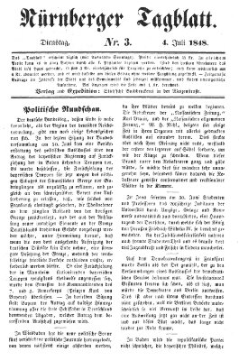 Nürnberger Tagblatt Dienstag 4. Juli 1848