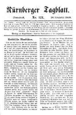 Nürnberger Tagblatt Freitag 17. November 1848