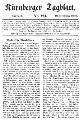 Nürnberger Tagblatt Dienstag 21. November 1848