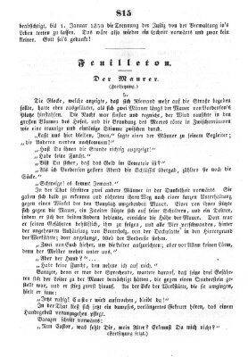 Nürnberger Tagblatt Donnerstag 30. August 1849