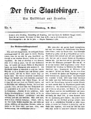 Der freie Staatsbürger Dienstag 9. Mai 1848