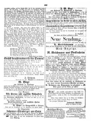 Neue Fränkische Zeitung Dienstag 13. November 1849