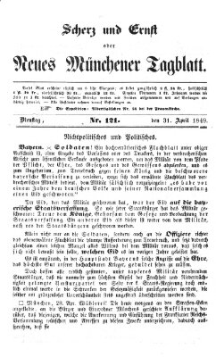 Neues Münchener Tagblatt Dienstag 1. Mai 1849