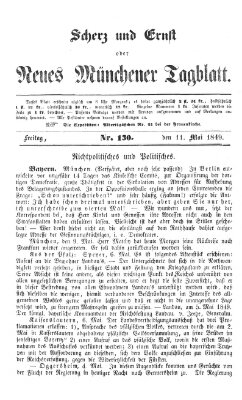 Neues Münchener Tagblatt Freitag 11. Mai 1849