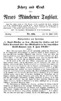 Neues Münchener Tagblatt Samstag 23. Juni 1849