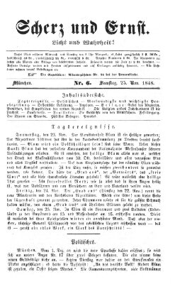 Neues Münchener Tagblatt Samstag 25. November 1848