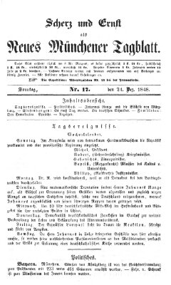 Neues Münchener Tagblatt Sonntag 24. Dezember 1848