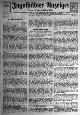 Ingolstädter Anzeiger Dienstag 8. Januar 1924