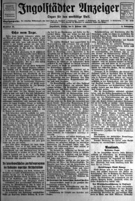 Ingolstädter Anzeiger Freitag 8. Februar 1924