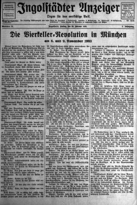 Ingolstädter Anzeiger Freitag 29. Februar 1924