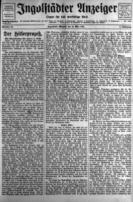 Ingolstädter Anzeiger Mittwoch 12. März 1924