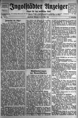 Ingolstädter Anzeiger Mittwoch 26. März 1924