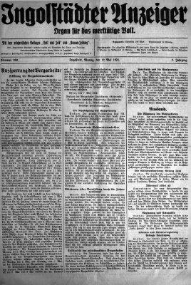 Ingolstädter Anzeiger Montag 12. Mai 1924