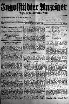 Ingolstädter Anzeiger Mittwoch 28. Mai 1924