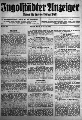 Ingolstädter Anzeiger Freitag 20. Juni 1924