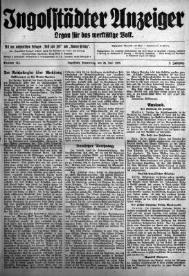 Ingolstädter Anzeiger Donnerstag 26. Juni 1924