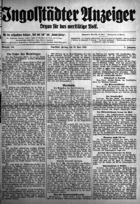 Ingolstädter Anzeiger Freitag 27. Juni 1924