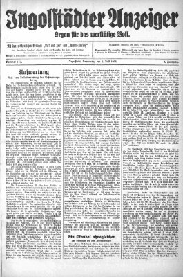 Ingolstädter Anzeiger Donnerstag 3. Juli 1924