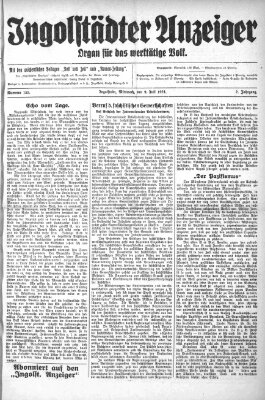 Ingolstädter Anzeiger Mittwoch 9. Juli 1924