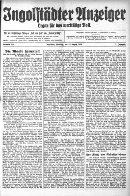 Ingolstädter Anzeiger Samstag 30. August 1924