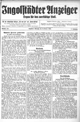 Ingolstädter Anzeiger Mittwoch 15. Oktober 1924