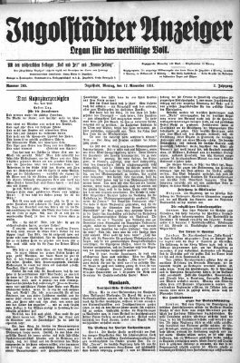 Ingolstädter Anzeiger Samstag 15. November 1924