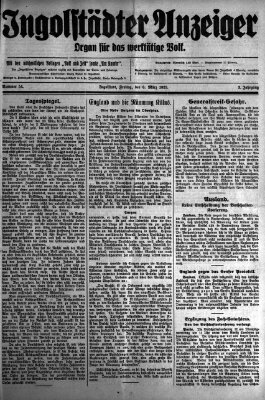 Ingolstädter Anzeiger Freitag 6. März 1925
