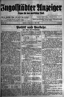 Ingolstädter Anzeiger Freitag 15. Mai 1925