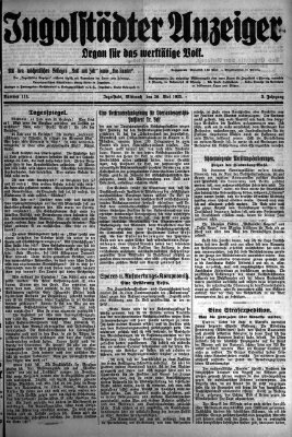 Ingolstädter Anzeiger Mittwoch 20. Mai 1925