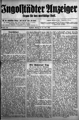 Ingolstädter Anzeiger Montag 15. Juni 1925