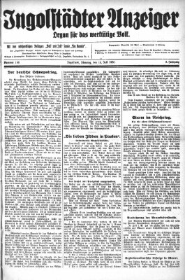 Ingolstädter Anzeiger Dienstag 14. Juli 1925