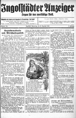 Ingolstädter Anzeiger Donnerstag 24. Dezember 1925