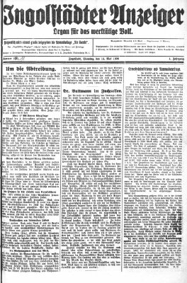 Ingolstädter Anzeiger Dienstag 18. Mai 1926