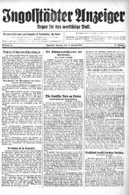 Ingolstädter Anzeiger Dienstag 15. Februar 1927