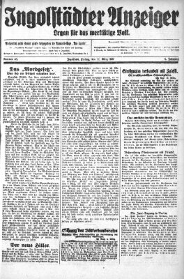 Ingolstädter Anzeiger Freitag 11. März 1927
