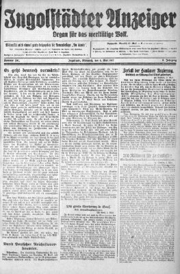 Ingolstädter Anzeiger Mittwoch 4. Mai 1927