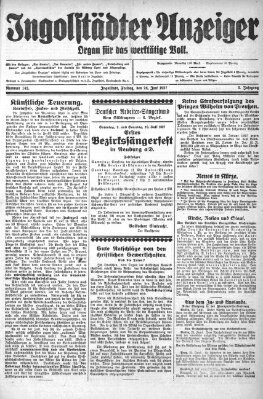 Ingolstädter Anzeiger Freitag 24. Juni 1927