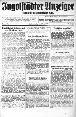 Ingolstädter Anzeiger Freitag 5. August 1927