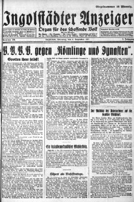 Ingolstädter Anzeiger Dienstag 6. Dezember 1927