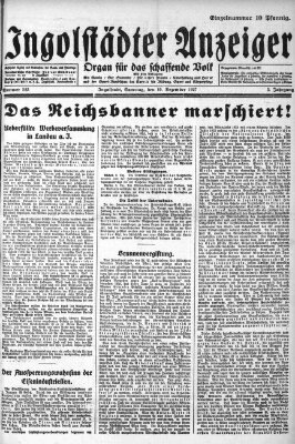 Ingolstädter Anzeiger Samstag 10. Dezember 1927