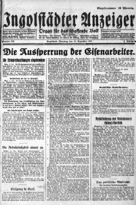 Ingolstädter Anzeiger Dienstag 13. Dezember 1927