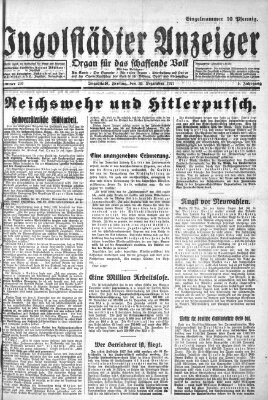 Ingolstädter Anzeiger Freitag 30. Dezember 1927