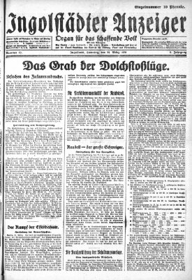 Ingolstädter Anzeiger Samstag 24. März 1928