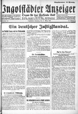 Ingolstädter Anzeiger Dienstag 27. März 1928