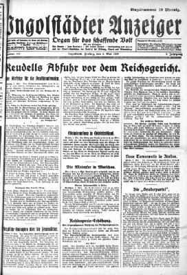 Ingolstädter Anzeiger Freitag 4. Mai 1928