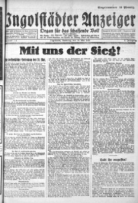 Ingolstädter Anzeiger Samstag 19. Mai 1928