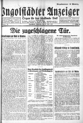 Ingolstädter Anzeiger Dienstag 29. Mai 1928