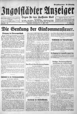 Ingolstädter Anzeiger Freitag 13. Juli 1928