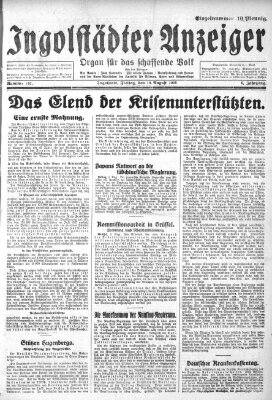 Ingolstädter Anzeiger Freitag 10. August 1928