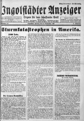 Ingolstädter Anzeiger Freitag 21. September 1928